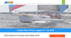 Desktop Screenshot of chesterraceweek.com